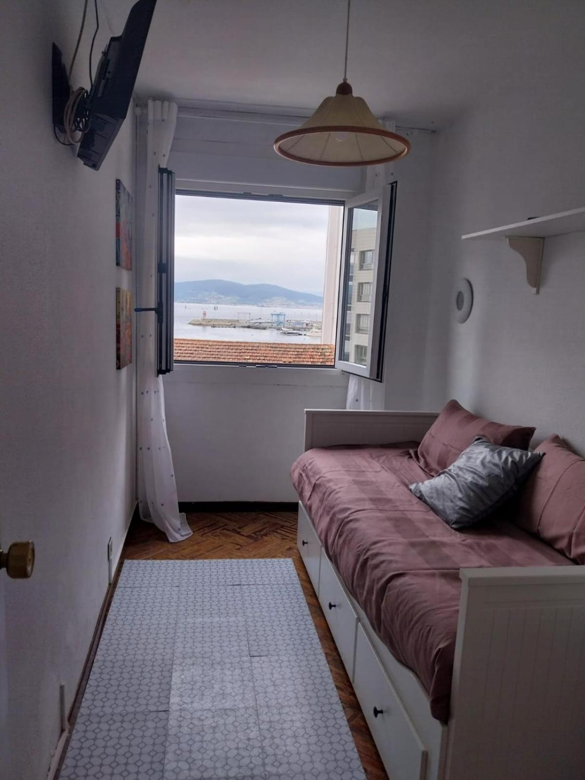 Vista Faro, Playa Panadeira Daire Sanxenxo Dış mekan fotoğraf